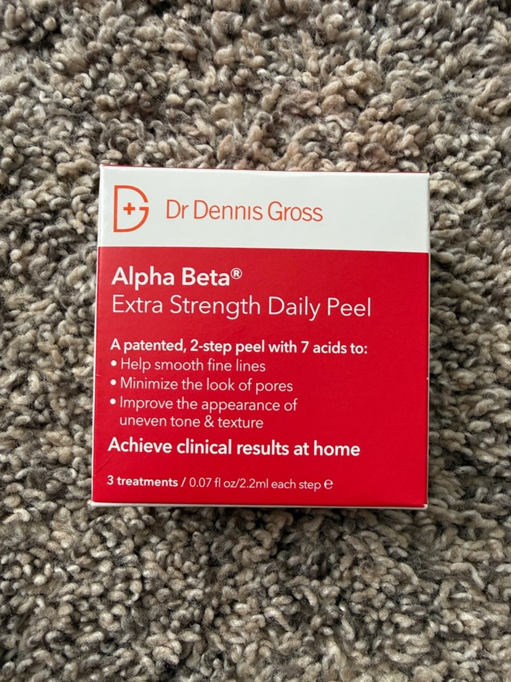 NEW Dr Dennis Gross Alpha Beta extra strength daily Peel
